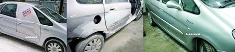 кузовной ремонт недорого - Ремонт минивэнчика Citroen Xsara Picasso